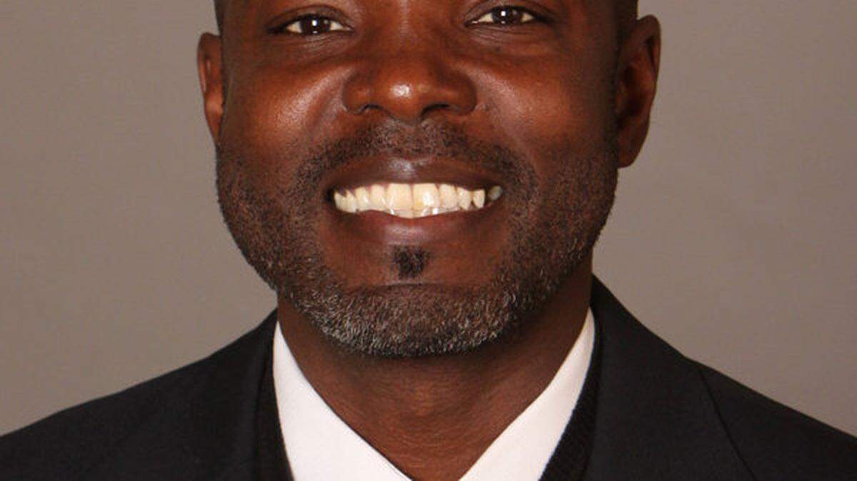University of Kentucky track and field coach Edrick Floreal. Photo by David Gonzales | Stanford University