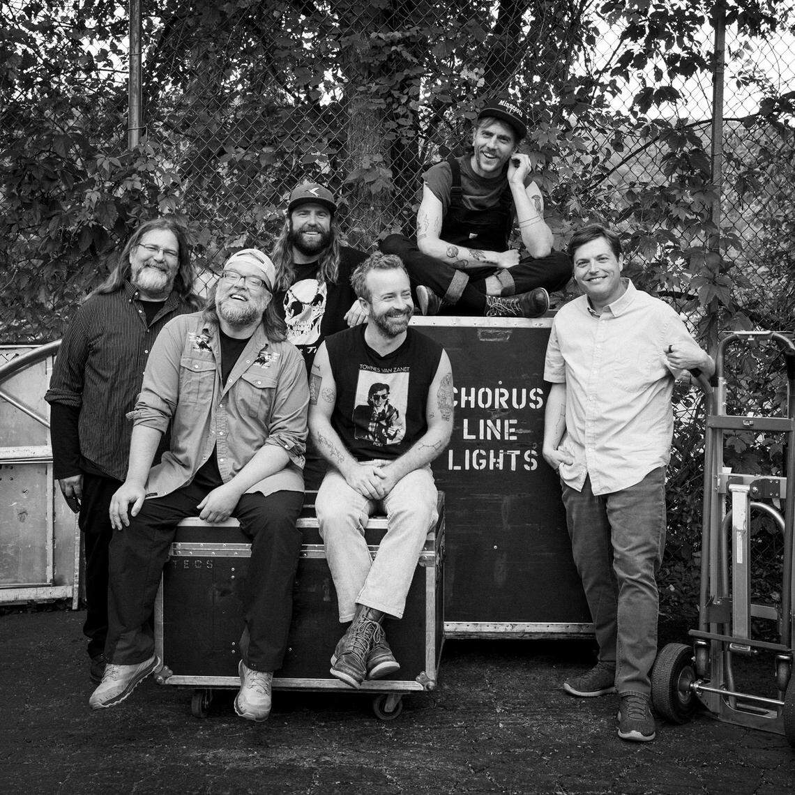 Independent Minnesota bluegrass troupe Trampled by Turtles (from left, mandolinist Erik Berry, fiddler Ryan Young, banjoist Dave Carroll, guitarist/lead vocalist Dave Simonett, cellist Eamonn McLain, bassist Tim Saxhaug) will play Lexington’s Manchester Music Hall.