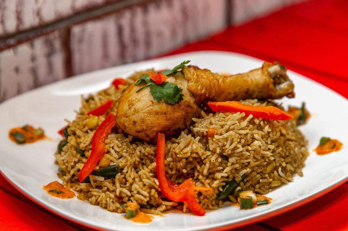 Maty’s will offer a variety of rice dishes, include arroz con pollo, a chicken dish.