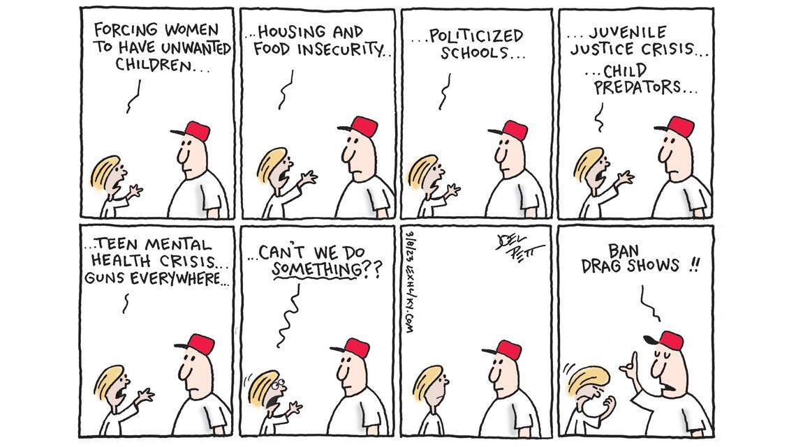 Joel Pett: The solution to all our problems