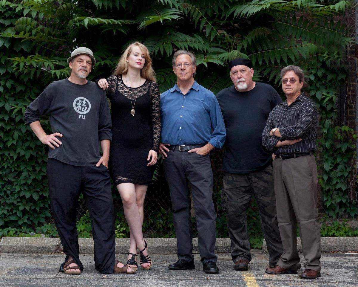 The Patrick McNeese Band -- Tripp Bratton, Maggie Lander, Tom Martin, Patrick McNeese and Jesse Pena. Photo from Thepmband.com.