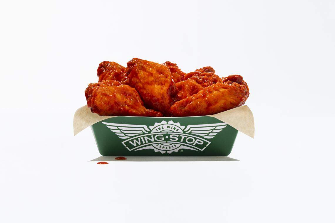 Wingstop’s chicken wings come in many different flavors, including OG Hot.