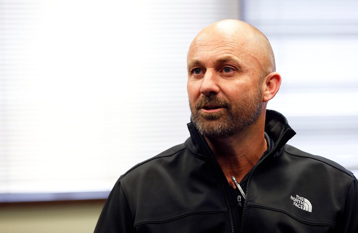 Matthew Selph was photographed Thursday afternoon in the Herald-Leader office in Lexington. Selph was fired as Assistant Executive Director of the Kentucky State Board of Elections in fall of 2017.