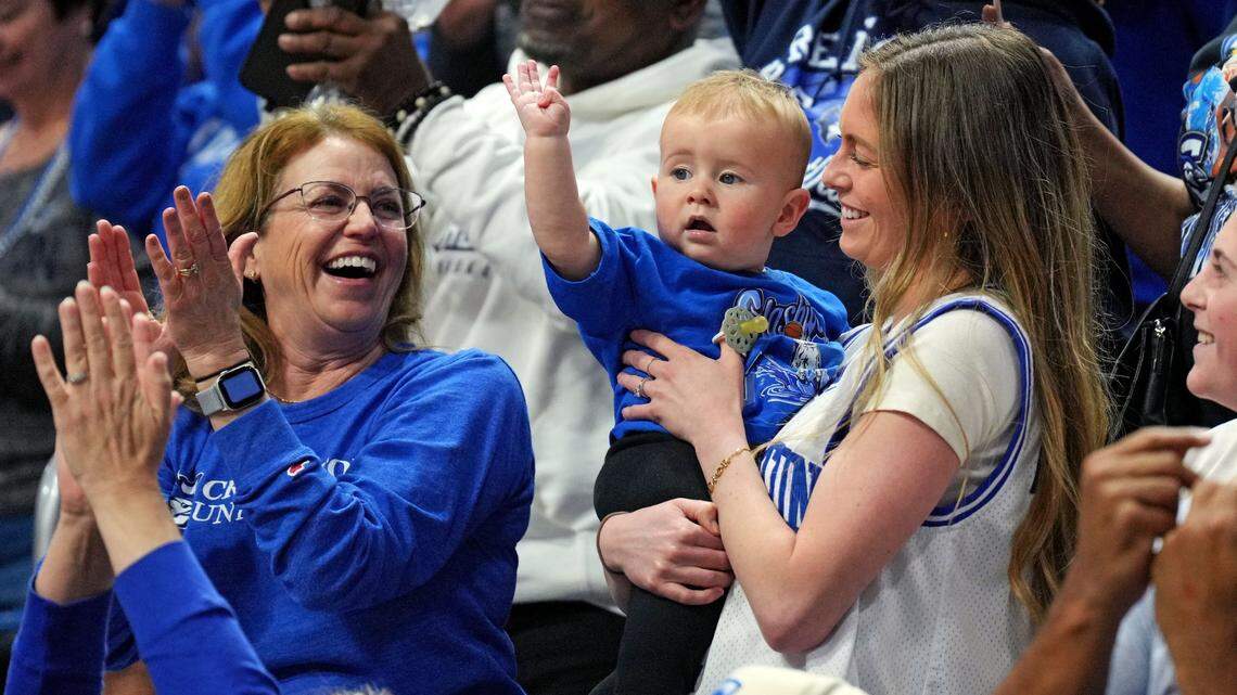 The star of the Rupp March Madness games is a 9-month-old. His dad has good news for UK fans