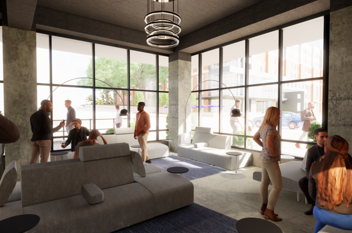 University of Kentucky announced the new mixed-use building will be called The Cornerstone, with food hall designated The Cornerstone Exchange, with West Sixth Brewing, Cup of Common Wealth and Rolling Oven.