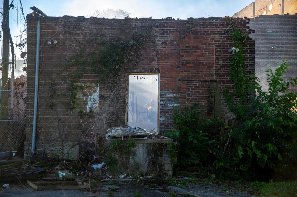 A large fire in downtown Millersburg, Ky., destroyed several historic buildings on Wednesday, June 22, 2022.