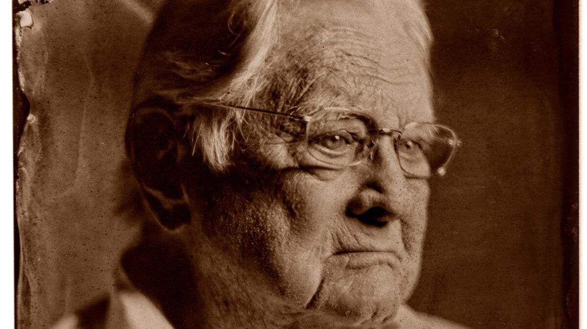 Jim Hellard, photographed Sept. 18, 2023. Photographer Mark Cornelison used a method called wet plate collodion from before the Civil War. (Mark Cornelison)