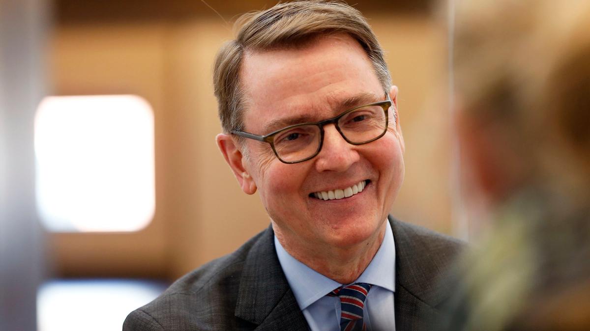 Outgoing Lexington Mayor Jim Gray photographed in the rotunda of the the Historic Courthouse at Courthouse Square on West Main Street in Lexington in this file photo.