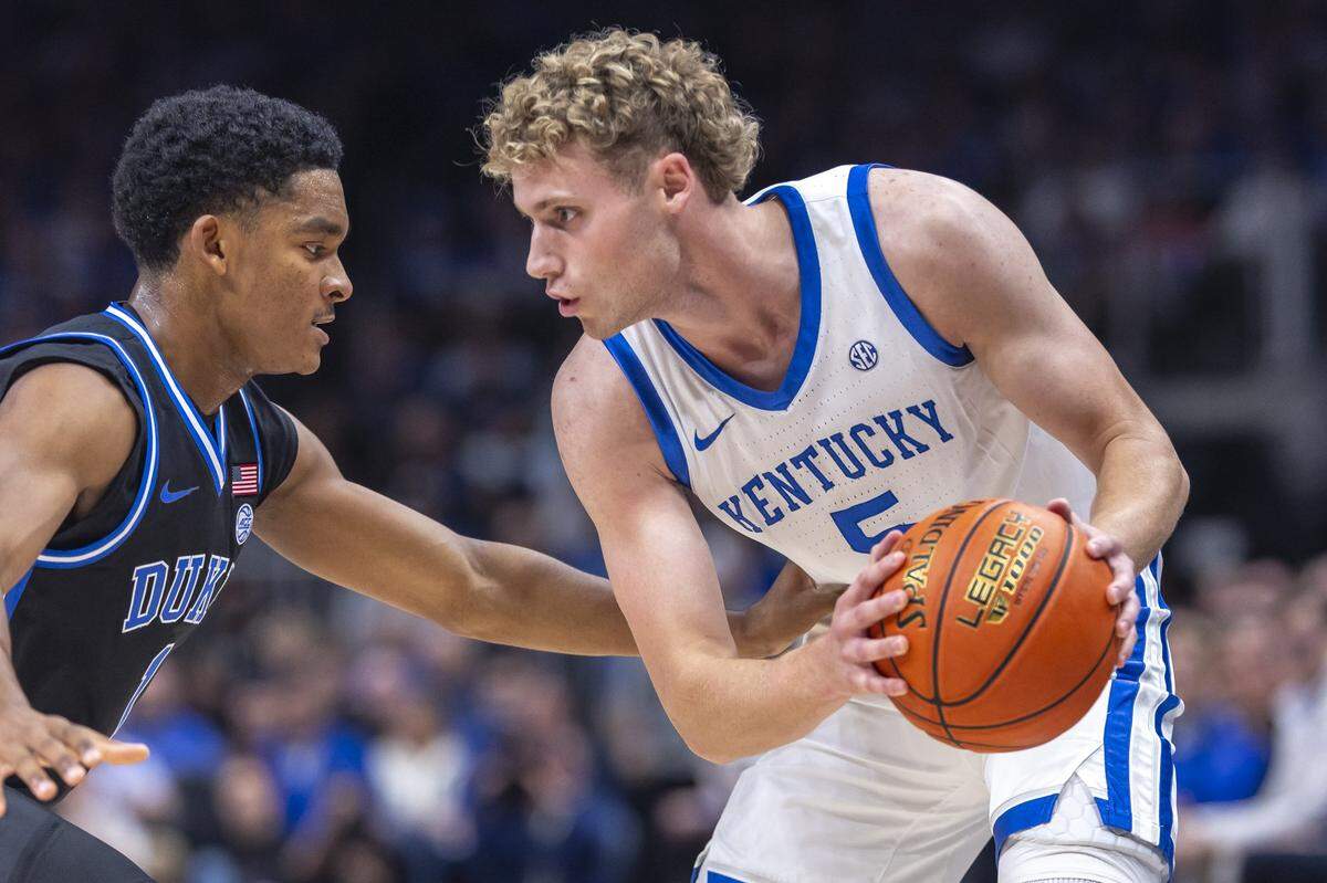 Kentucky guard Collin Chandler was a star recruit in the class of 2022 before taking two years away from basketball to serve on a Mormon mission overseas.