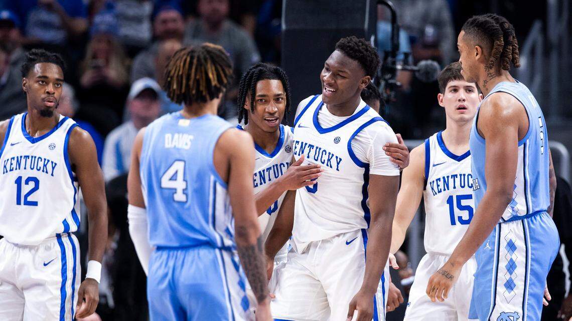 No longer a starter but not forgotten, Adou Thiero is a key Wildcat. ‘It’s about winning.’