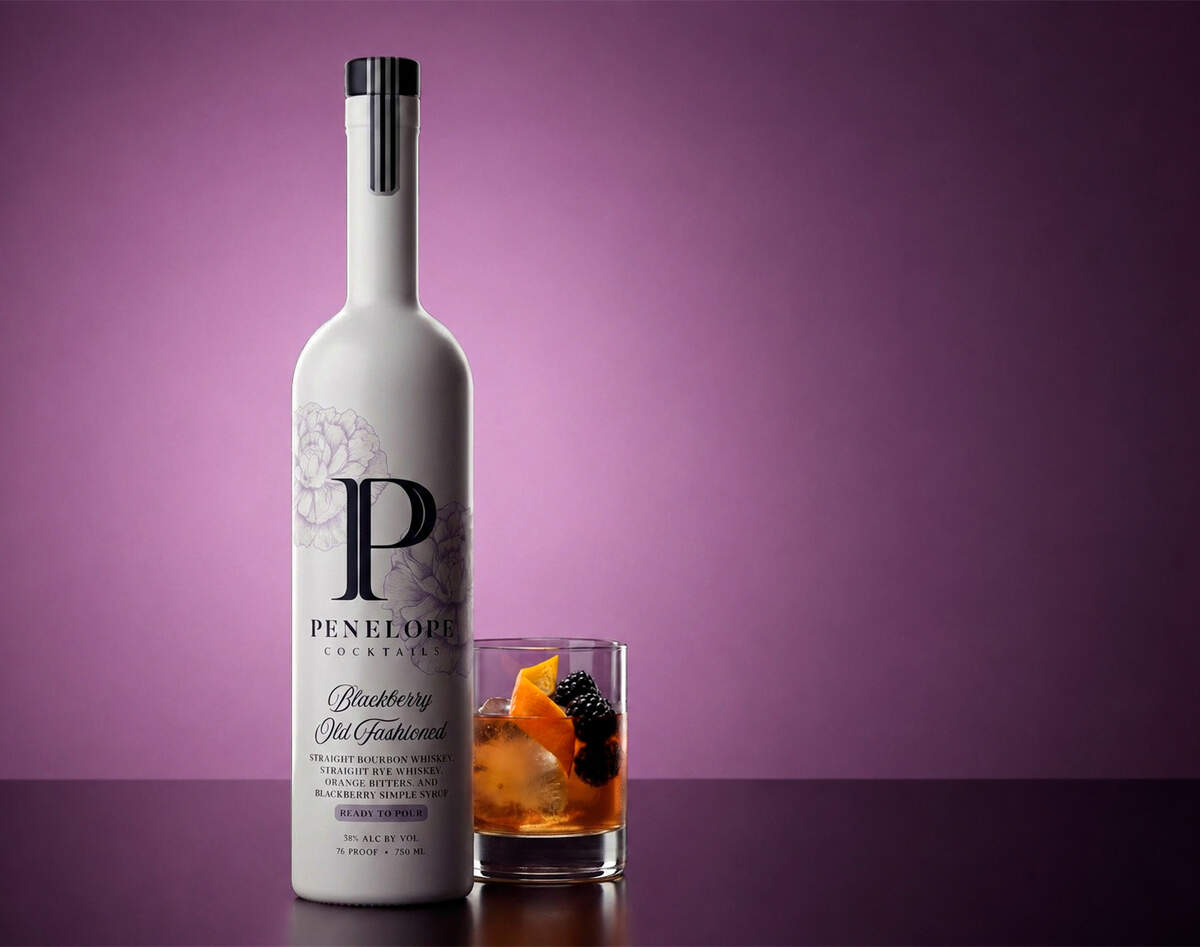 Penelope Bourbon has released a new blackberry ready-to-pour cocktail, Blackberry Old Fashioned.
