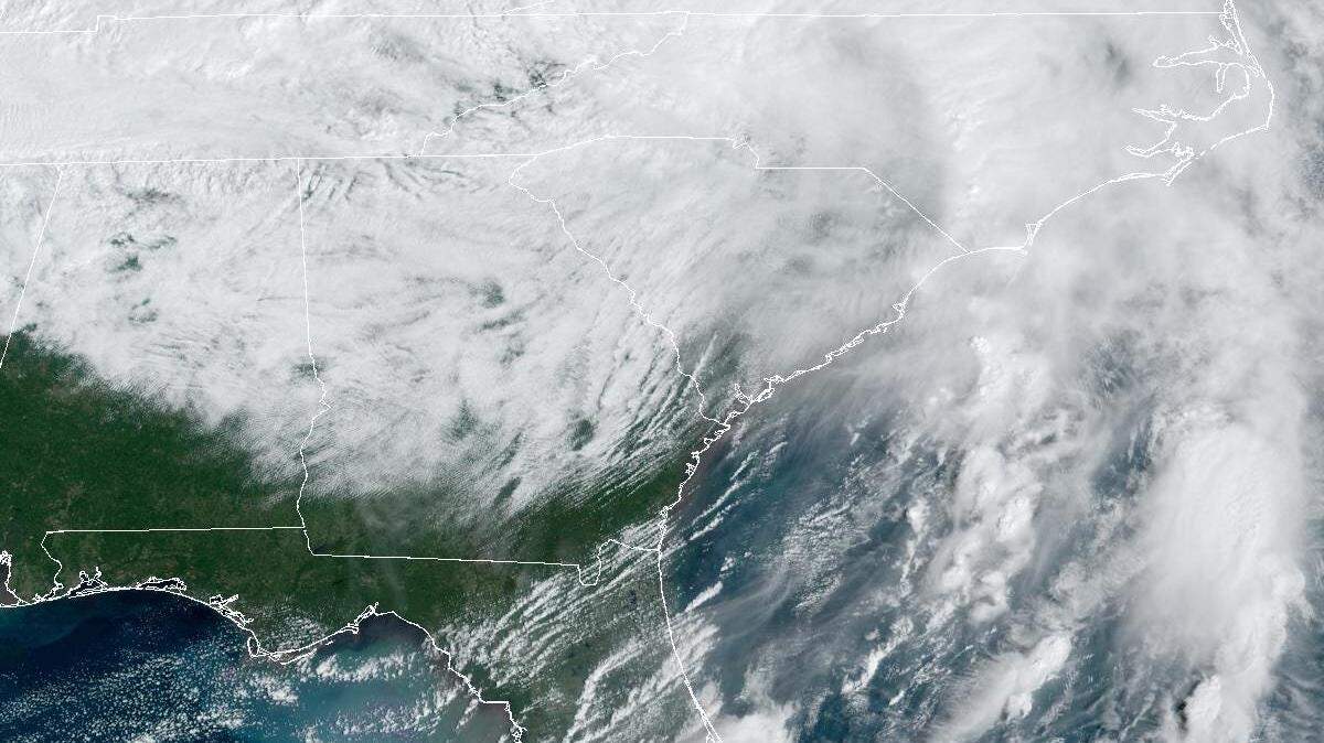 The remnants of Hurricane Helene hover over Georgia and the Carolinas after making landfall in Florida. Downgraded to a tropical storm, the system has left thousands without power in the Southern Appalachians Friday, Sept. 27.