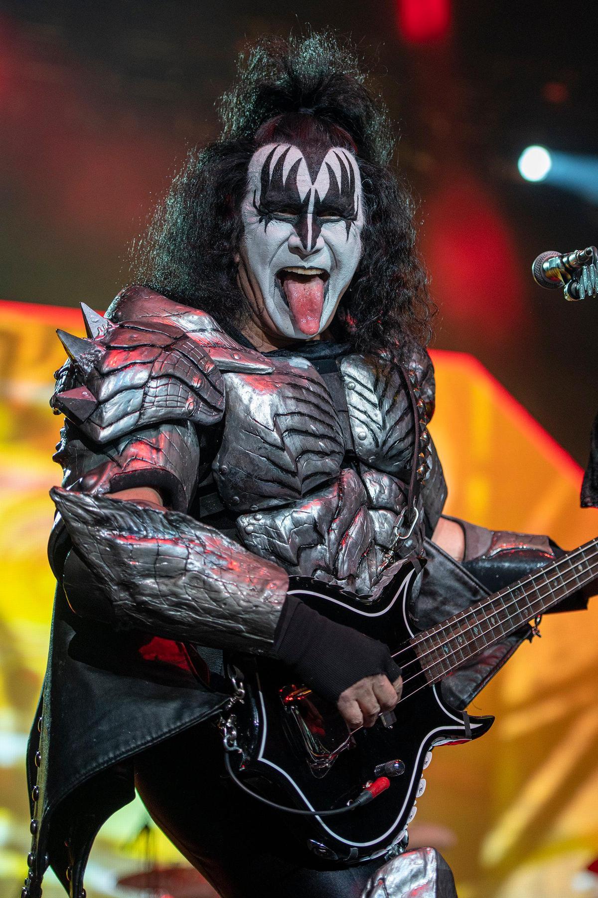 Gene Simmons and Kiss performed their ninth Rupp show.