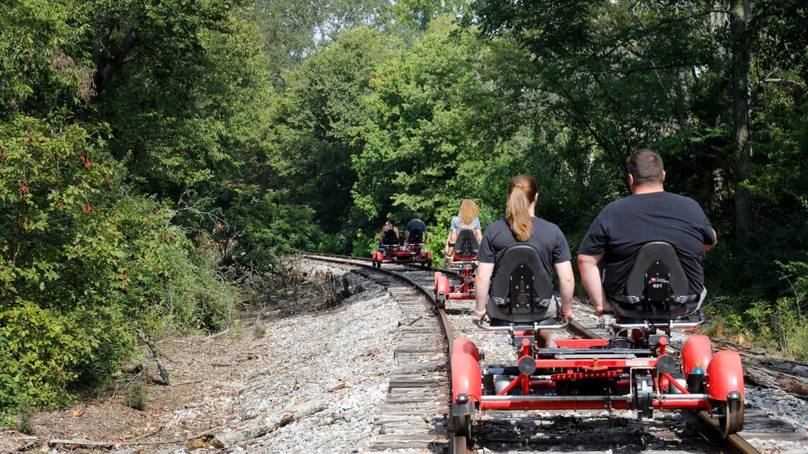 Not just for train buffs: Ride the rails under your own steam in Versailles