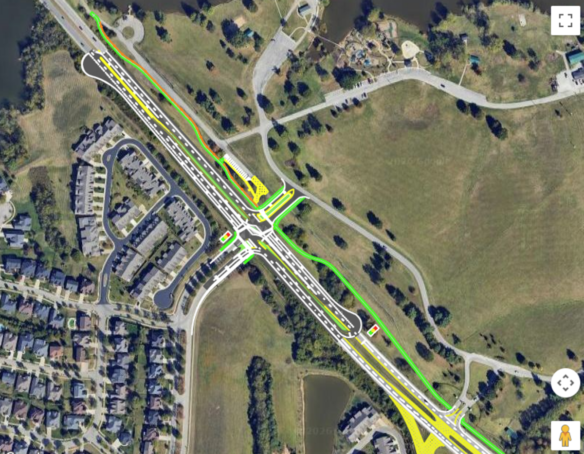 Kentucky Transportation Cabinet crews are in the process of building a cost-effective, safer intersection at Richmond Road and Athens Boonesboro Road in front of the Jacobson Park entrance.