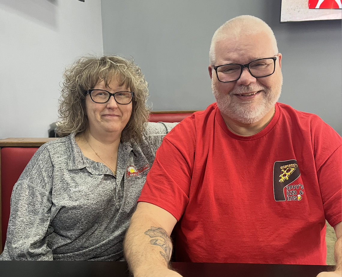 Pappy’s Cookin’ owners Denice and Carl Wellman.
