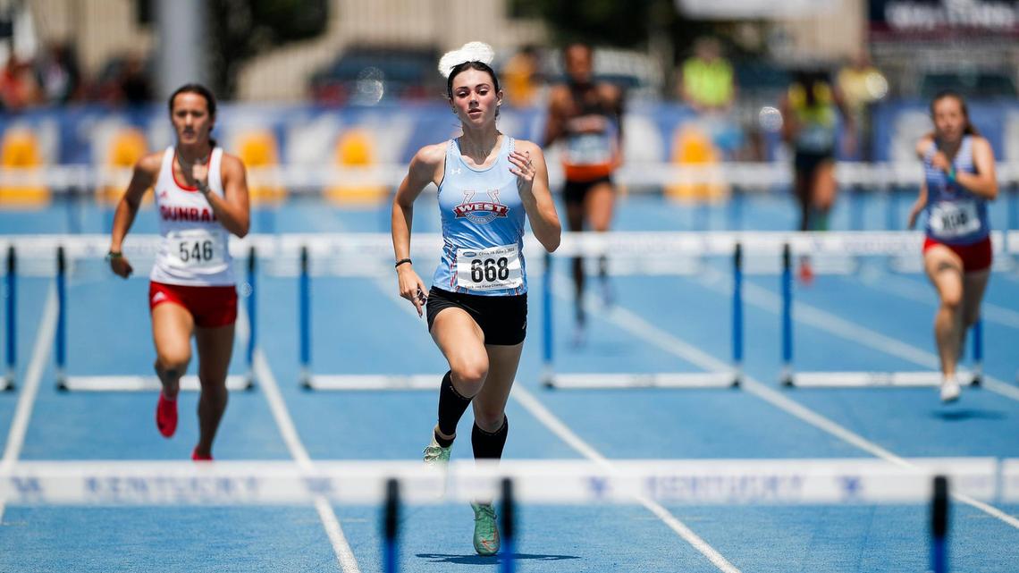West Jessamine hurdler among record-breakers at Class 3A state track and field meet