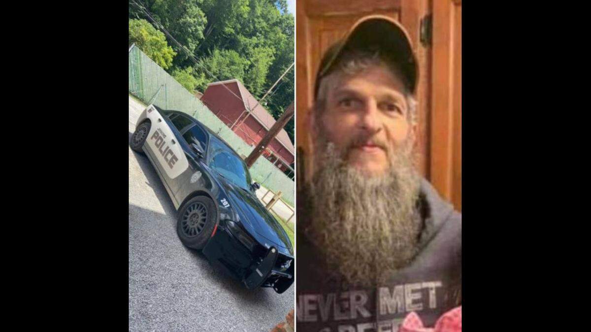 Steven Tackett is accused of escaping detainment and stealing a police cruiser in Jenkins, Ky., on Wednesday, May 26, 2021. The cruiser was allegedly recovered later.