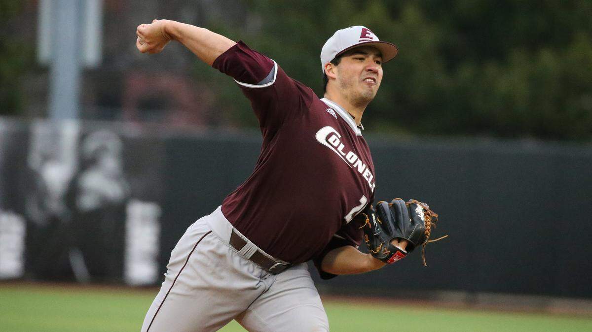 Former Eastern Kentucky University and Paul Laurence Dunbar High School pitcher Aaron Ochsenbein was selected by the Los Angeles Dodgers in the sixth round of the 2019 MLB Draft. His professional career is on hold because of the coronavirus pandemic.