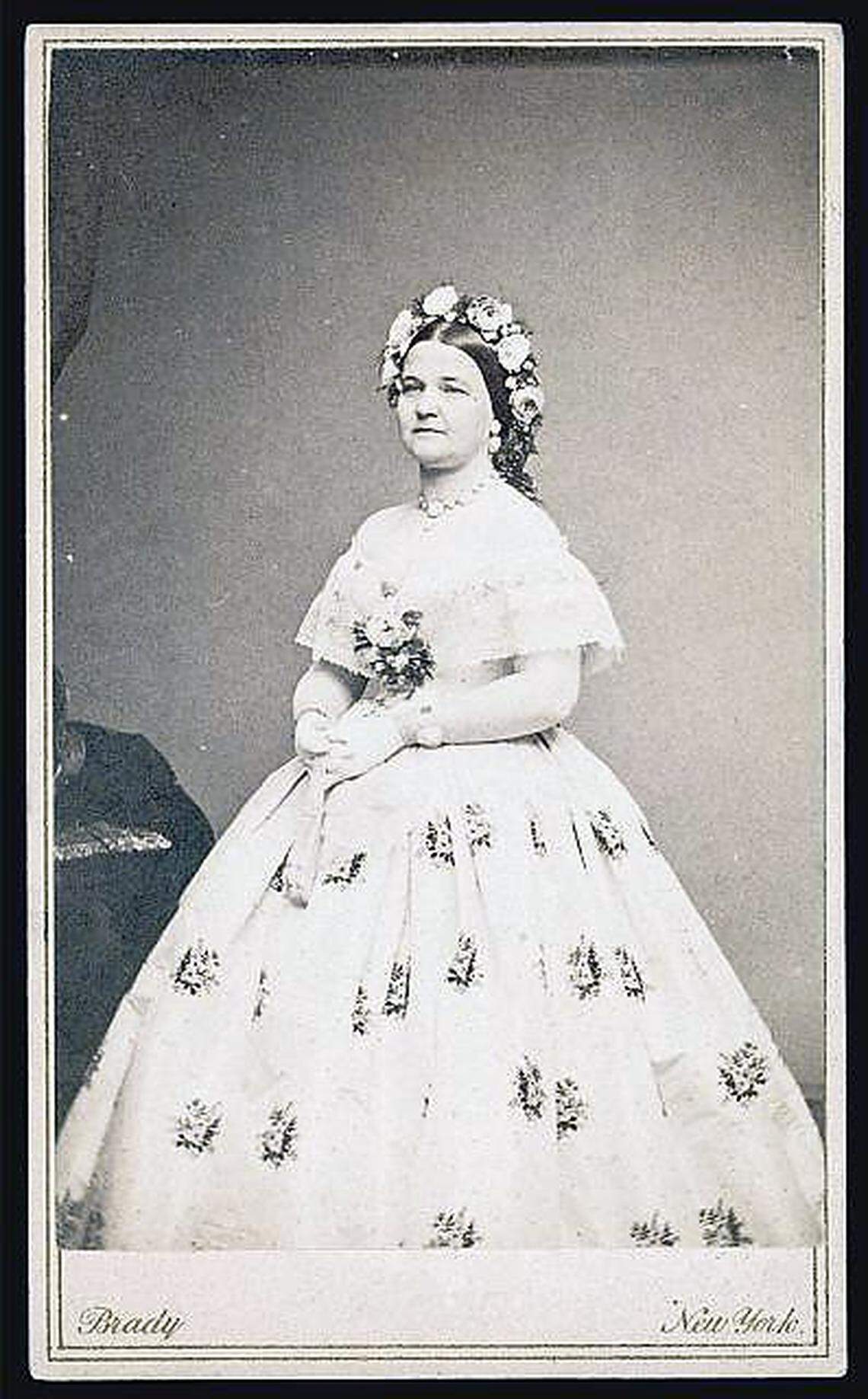 This portrait of Mary Todd Lincoln (1818-1882) was taken by Mathew Brady’s photography studio in New York. The wife of Abraham Lincoln was born and raised in Lexington.