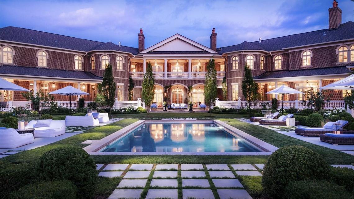 The house at 56 Avenue of Champions is up for sealed-bid auction, with bids to start at $3.7 million. The house, which once was for sale at $7.9 million, is Jessamine County's largest and most expensive.