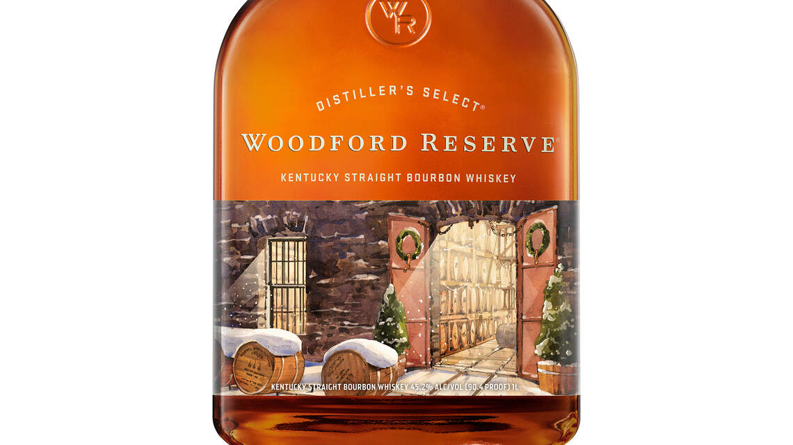 Woodford Reserve is bringing that holiday spirit with special bourbon bottle