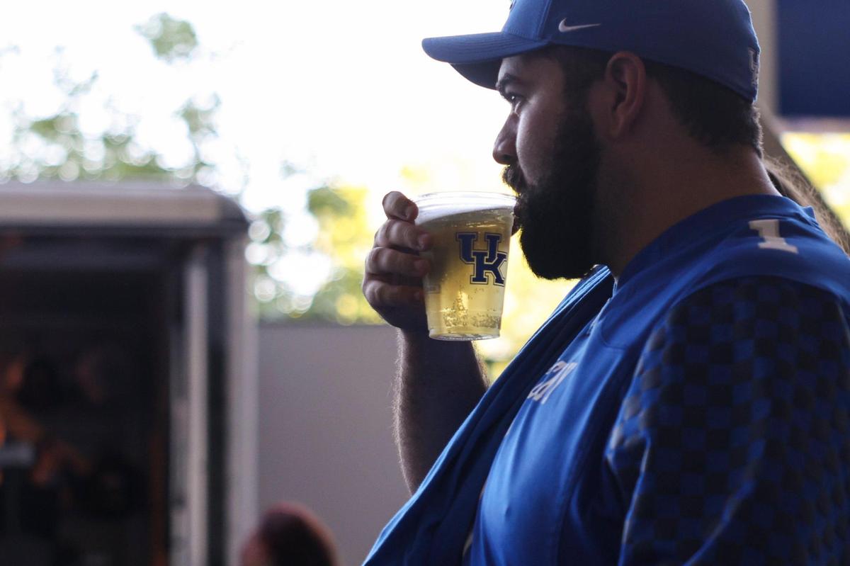 Alcohol sales were made available to all fans of legal drinking age at Kroger Field for the first time this season.