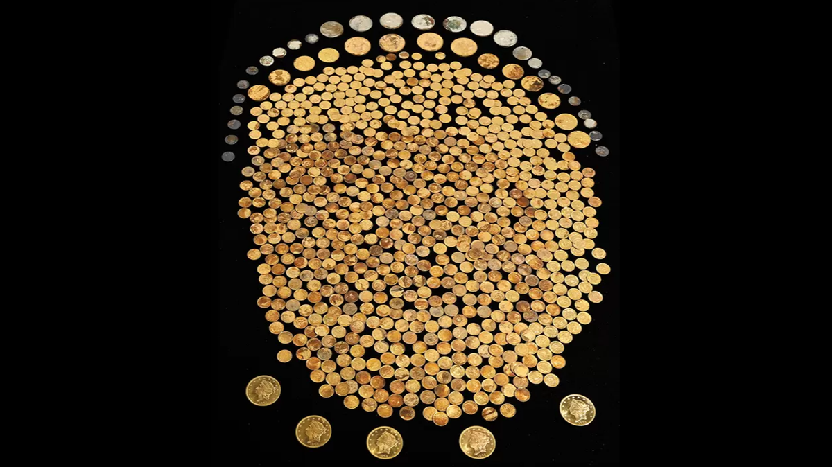 Hundreds of Civil War-era gold coins, called the Great Kentucky Hoard, were found in a cornfield.