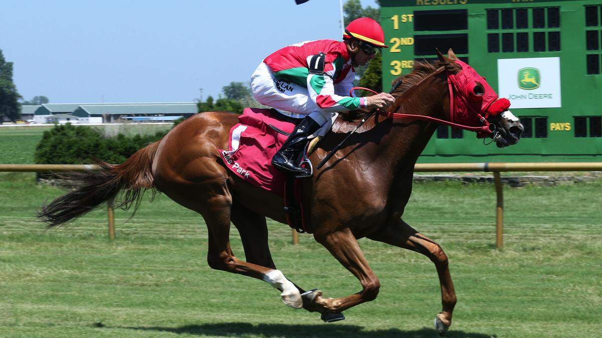 News of a potential sale of Ellis Park came Monday just days after jockey Corey Lanerie won the fourth race at the track with Hide the Honey on Friday.