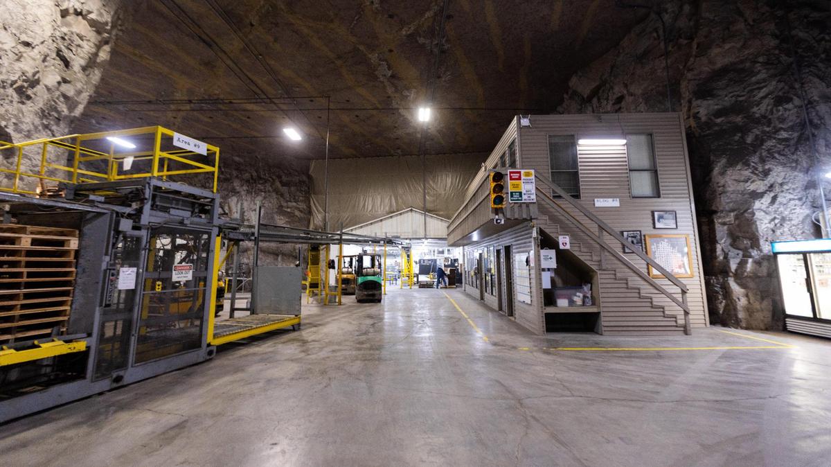 Highbridge Springs bottling facility hundreds of feet underground in Wilmore, June 2, 2022.