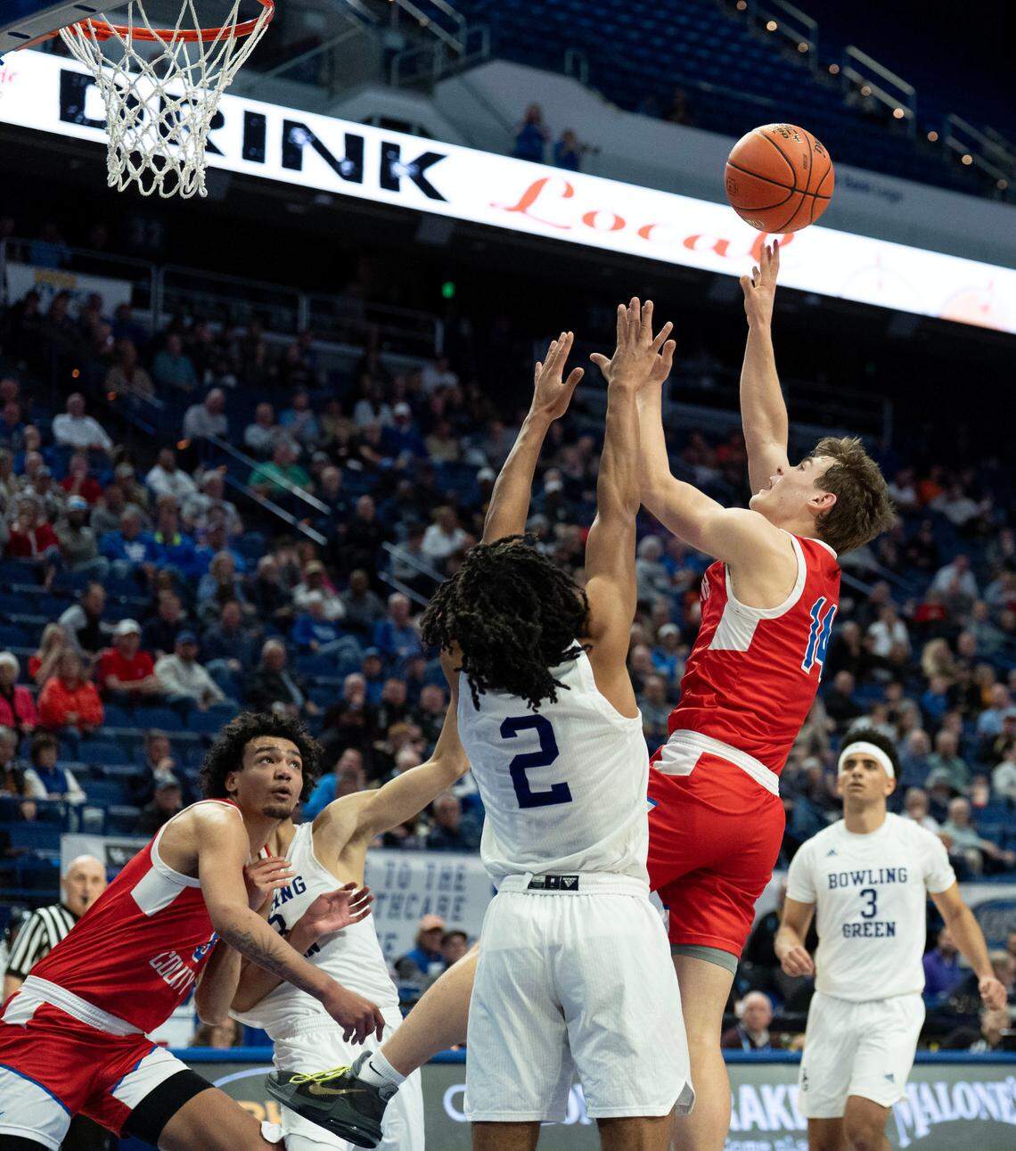 Adair County’s Connor Loy finished with a near triple-double of 14 points, nine rebounds and eight assists on Wednesday.