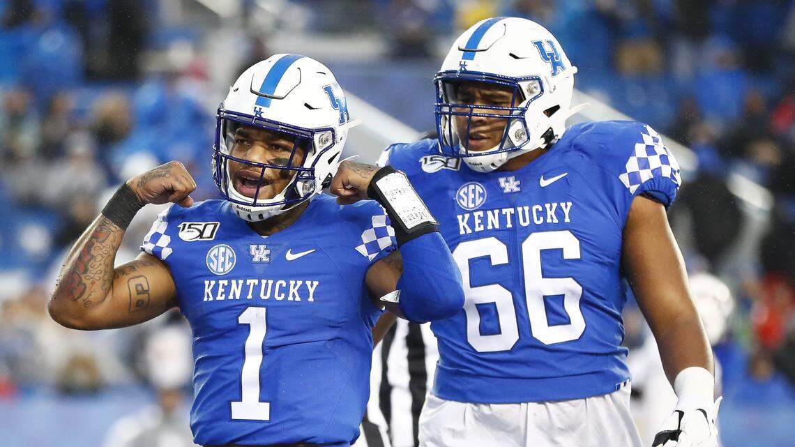 After coming close last week, Kentucky storms past decades-old rushing record in win