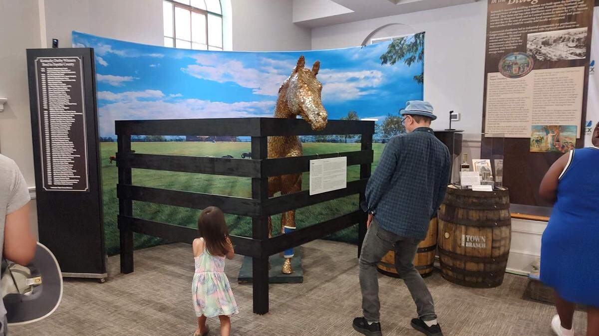 Visitors checked out exhibits at the Lexington History Museum on North Broadway at the grand opening Saturday.