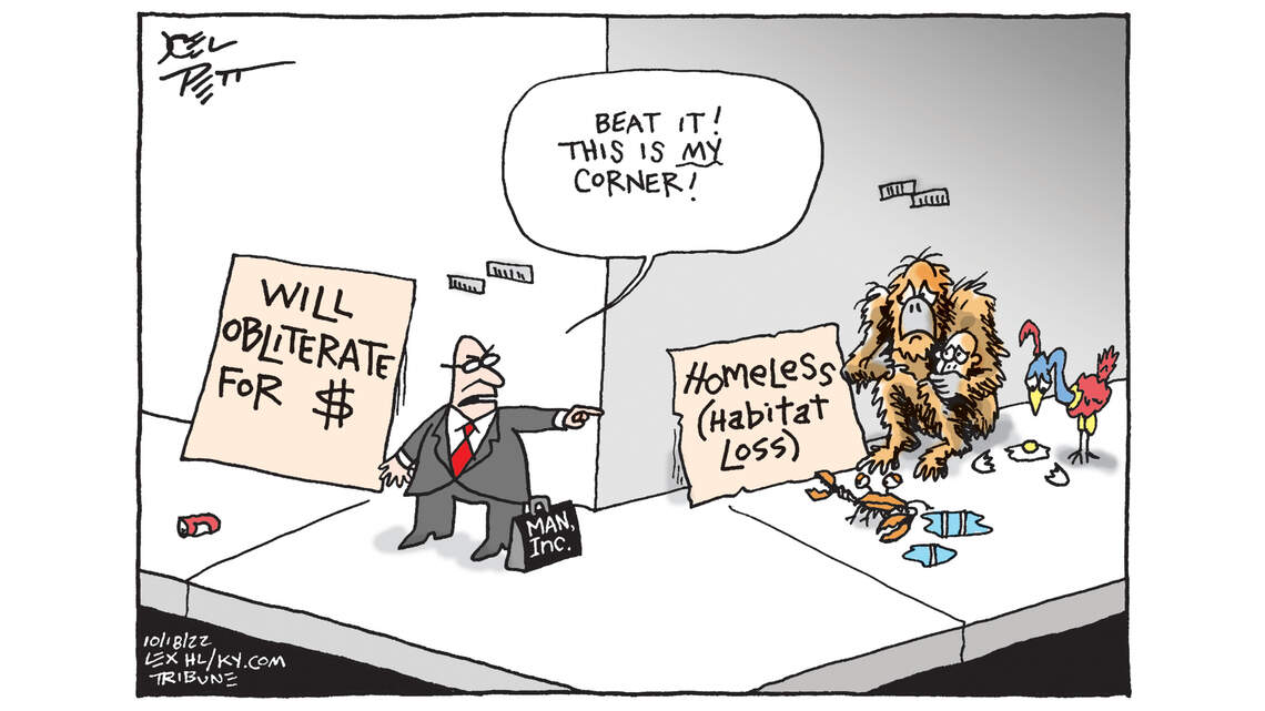 Joel Pett: The next Great Extinction