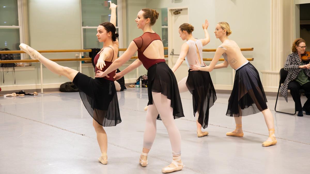 Dancers rehearse for the upcoming 50th anniversary performance.
