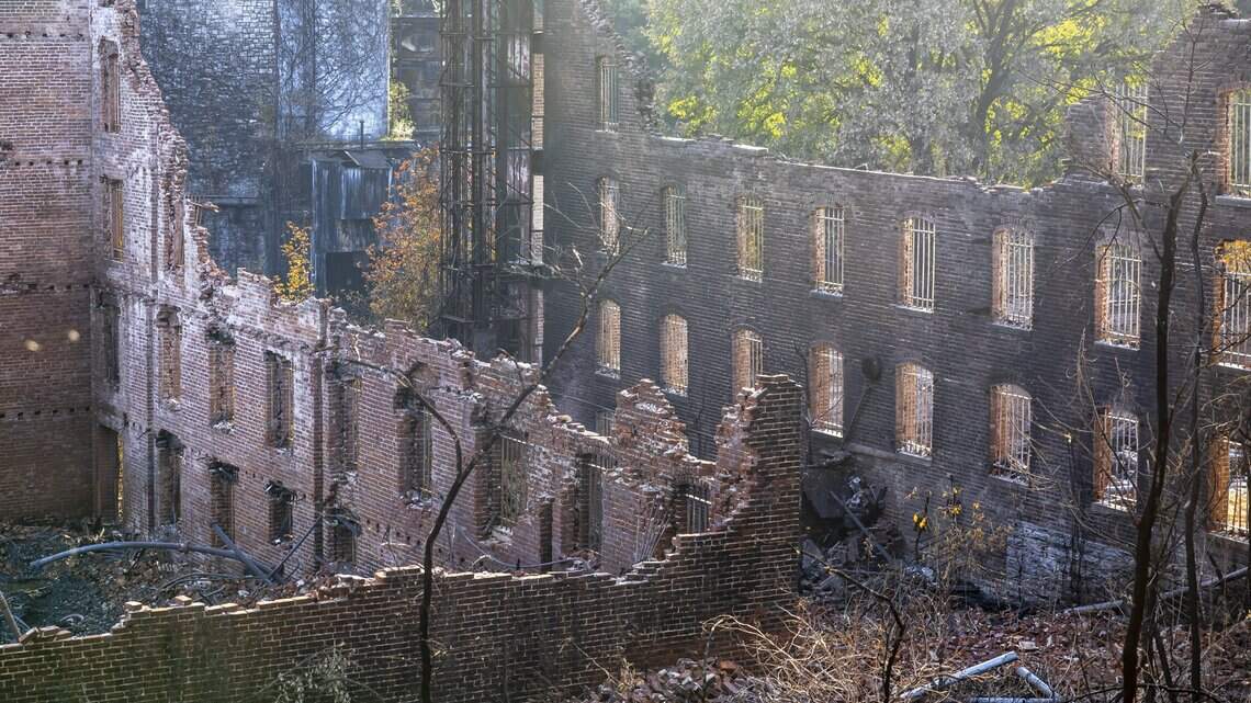 Scene of distillery fire: What burned, what remains at historic Old Crow site