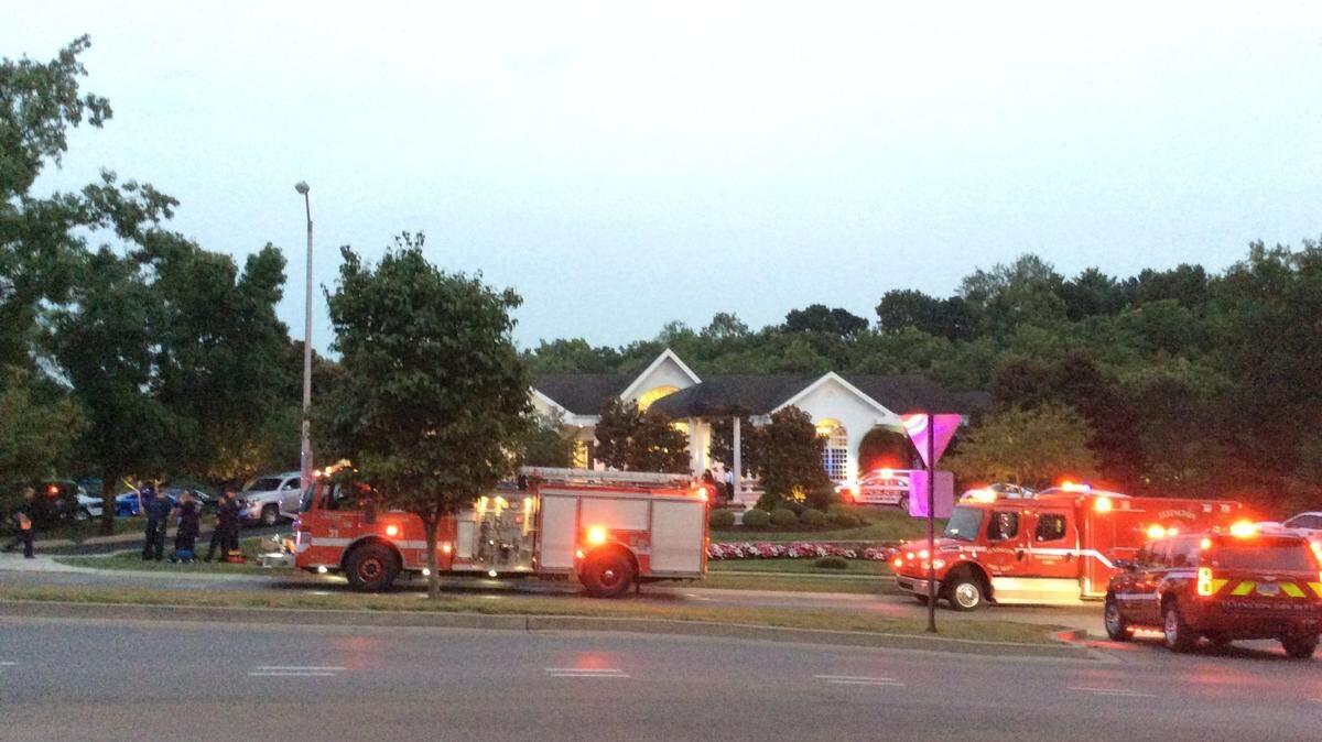 Police and firefighters responded to a large fight in the parking lot at the Signature Club of Lansdowne Friday night.