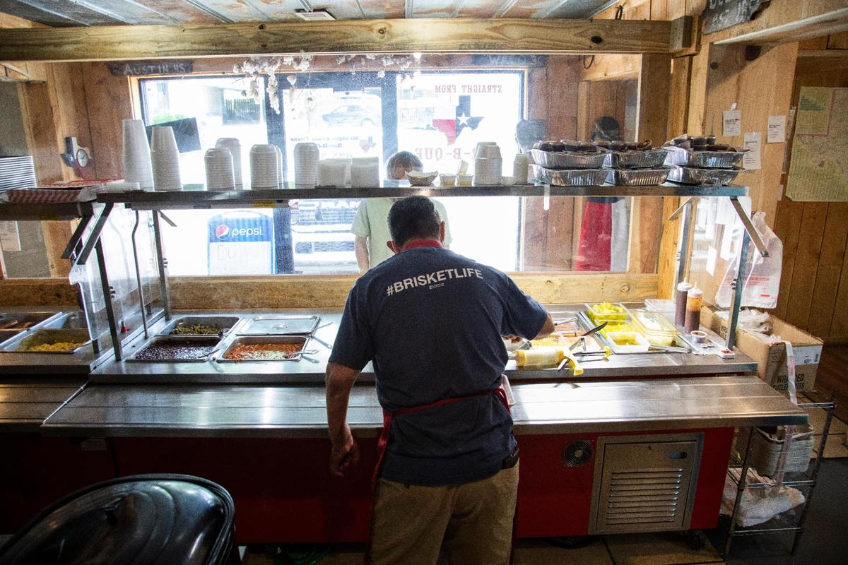 “I grew up in a town where I walked into the corner store and the owner knew my name,” said Straight from Texas Bar-B-Que owner Paul Morin. “That’s the kind of connection that I want to have with the community here.”