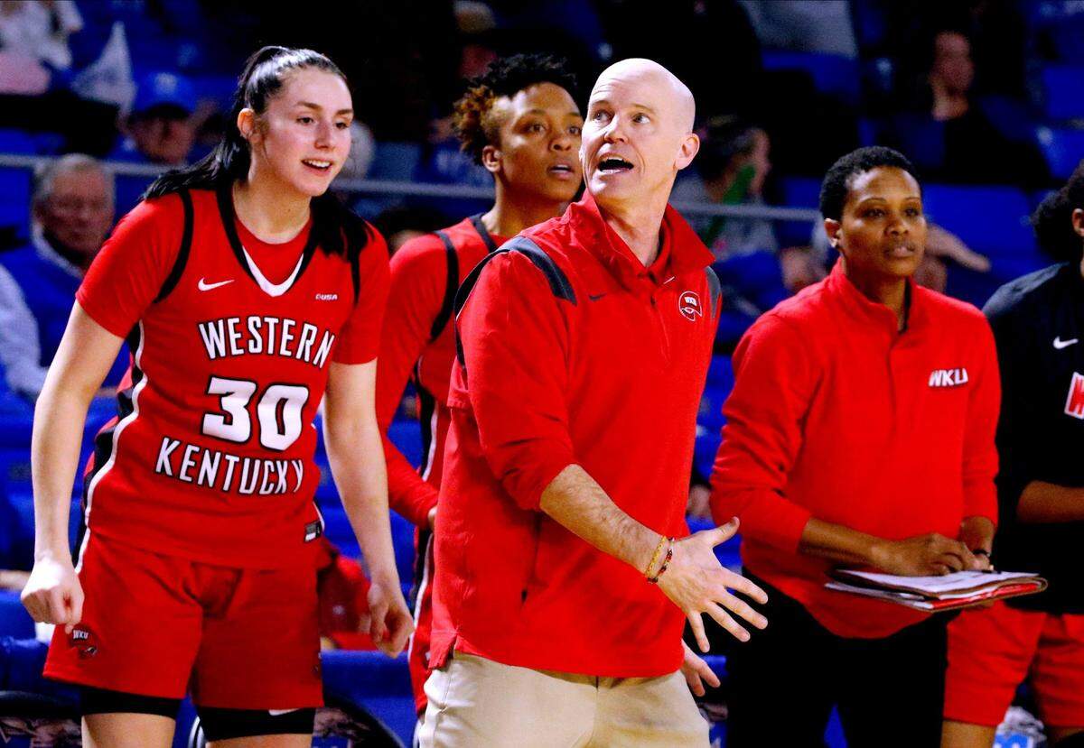 Greg Collins has led Western Kentucky’s women’s team to an 86-64 record in five seasons. However, the storied program hasn’t reached the NCAA Tournament during his tenure.