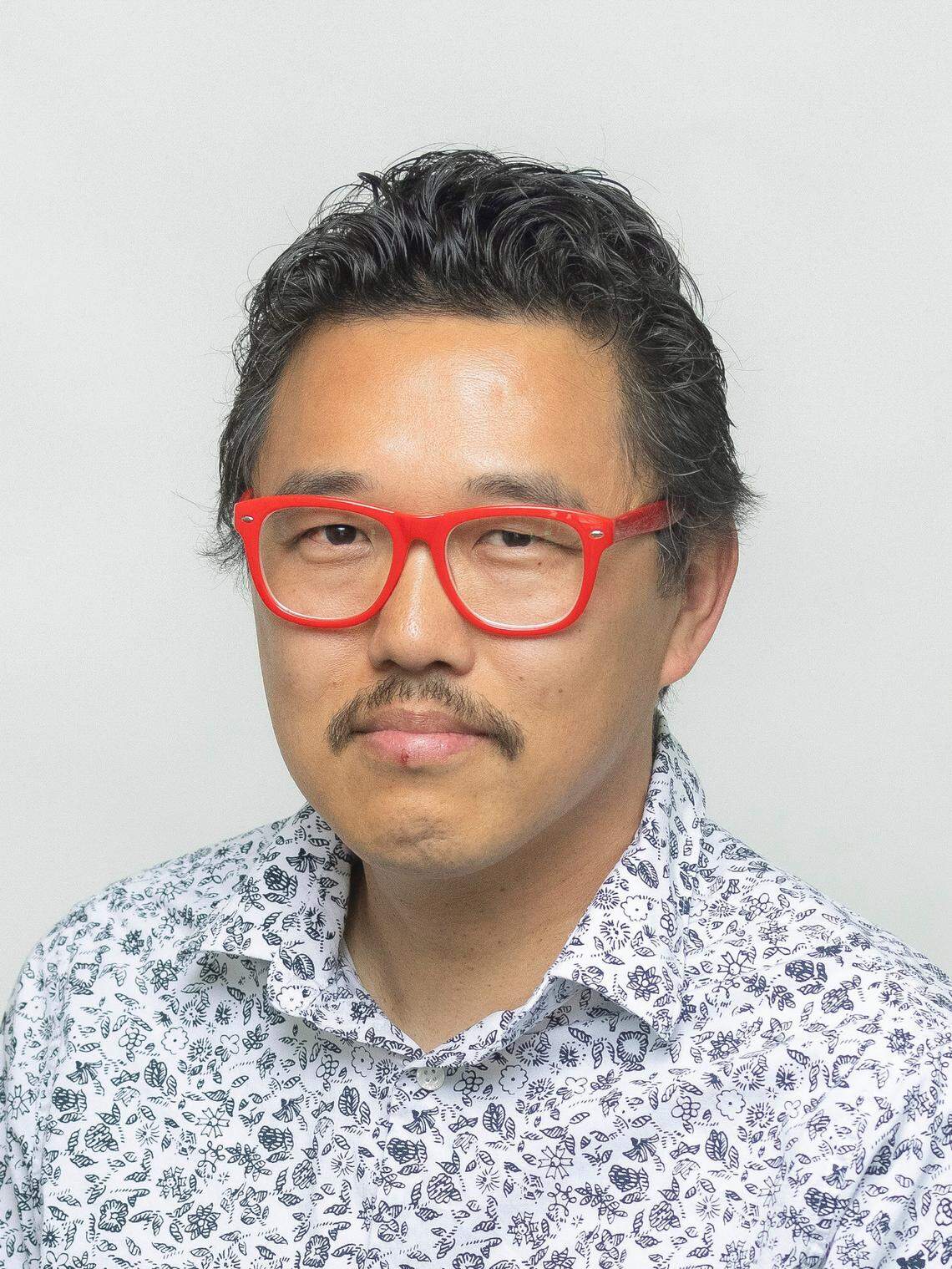 Dan Wu, candidate for at large seat on the Lexington Fayette Urban County Council, photographed on Friday, April 22, 2022.