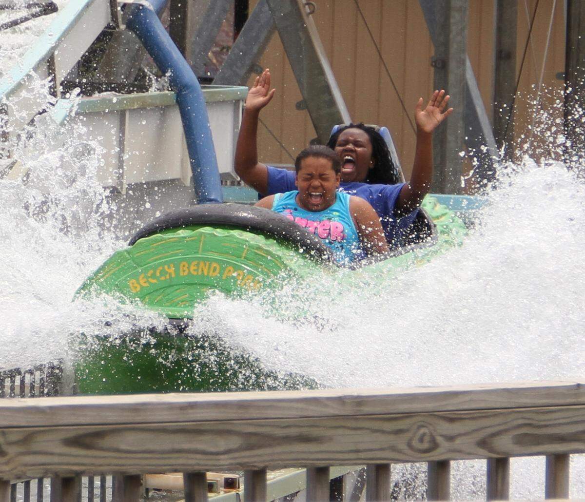 Beech Bend Amusement Park & Splash Lagoon in Bowling Green offers more than 40 rides and attractions including water slides and a lazy river.
