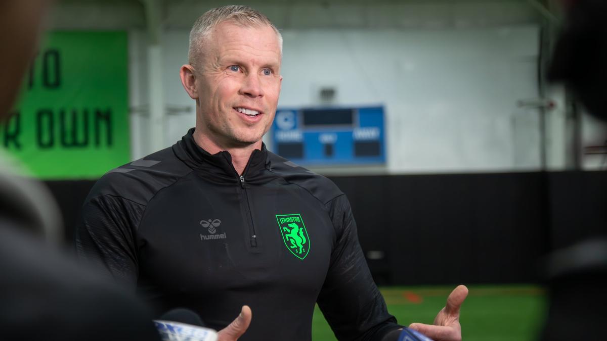 Lexington Sporting Club head coach Terry Boss has overseen an on-field turnaround for the team.