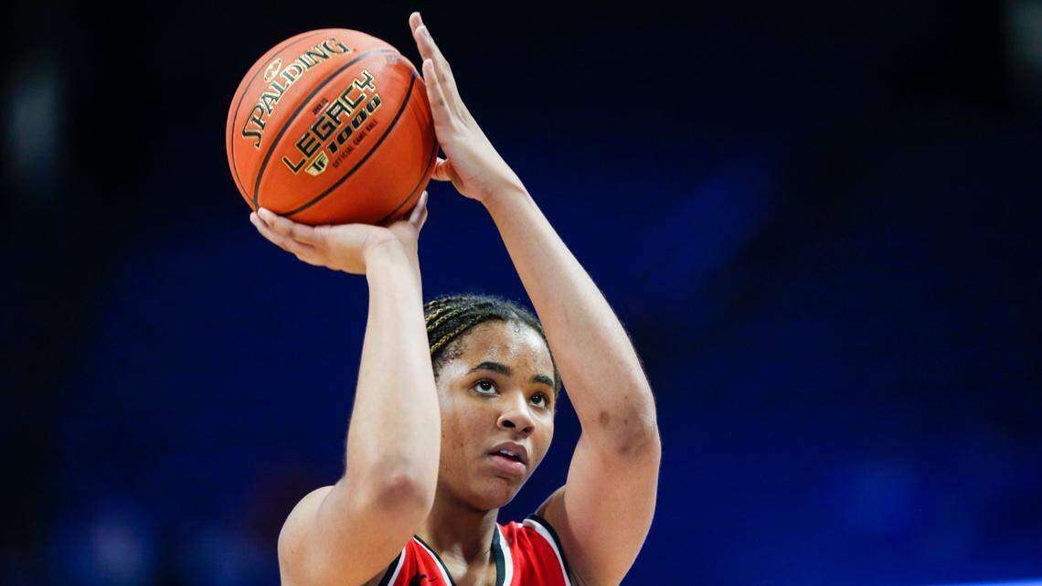 Ciara Byars of George Rogers Clark is the No. 37-ranked national recruit in the class of 2025. The 6-foot-2 junior is recovering from a torn ACL suffered Jan. 6.