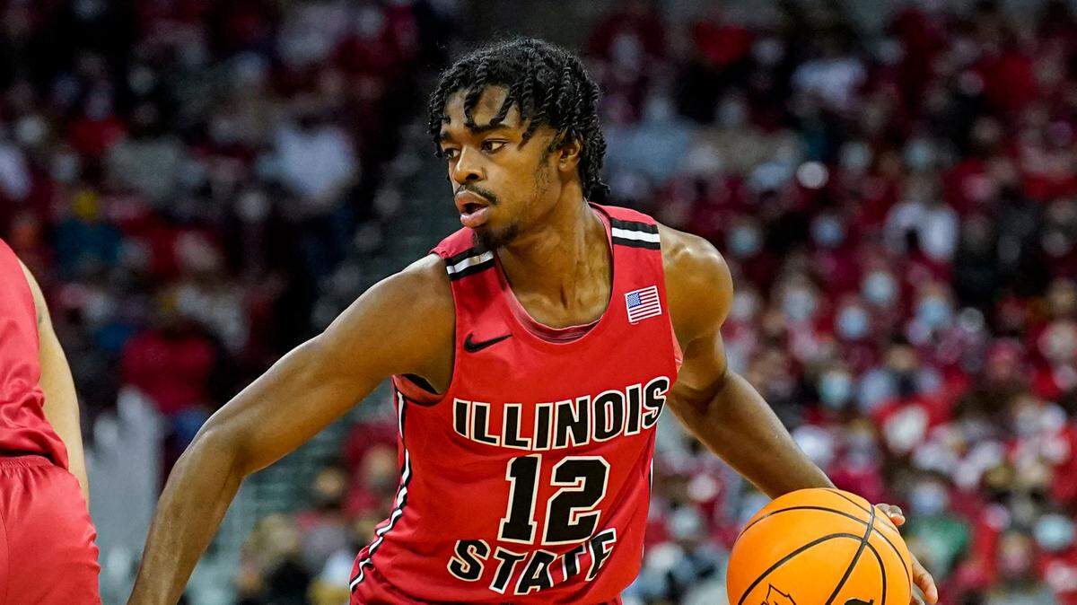 Antonio Reeves averaged 20.1 points per game and shot 39.0 percent from three-point range for Illinois State during the 2021-22 basketball season.