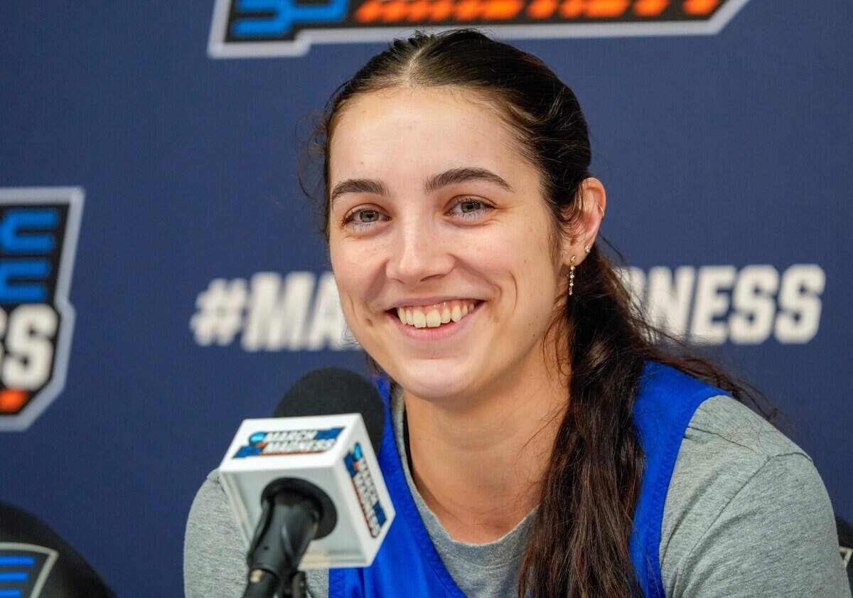 Kentucky’s Georgia Amoore is projected as a first-round pick in Monday night’s WNBA draft.
