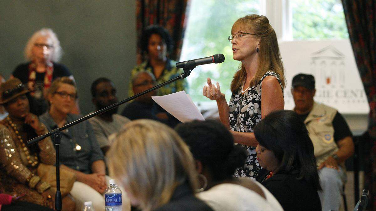 State Rep. Kelly Flood. D-Lexington said 
of her bill to increase the state's "look-back period" on DUIs: "Five years is not long enough. It should be 10."          