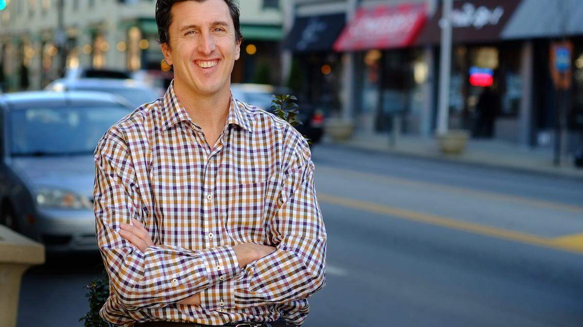 Lexington developer Phil Holoubek said the Midland Avenue redevelopment project is "like a giant Tetris game."    