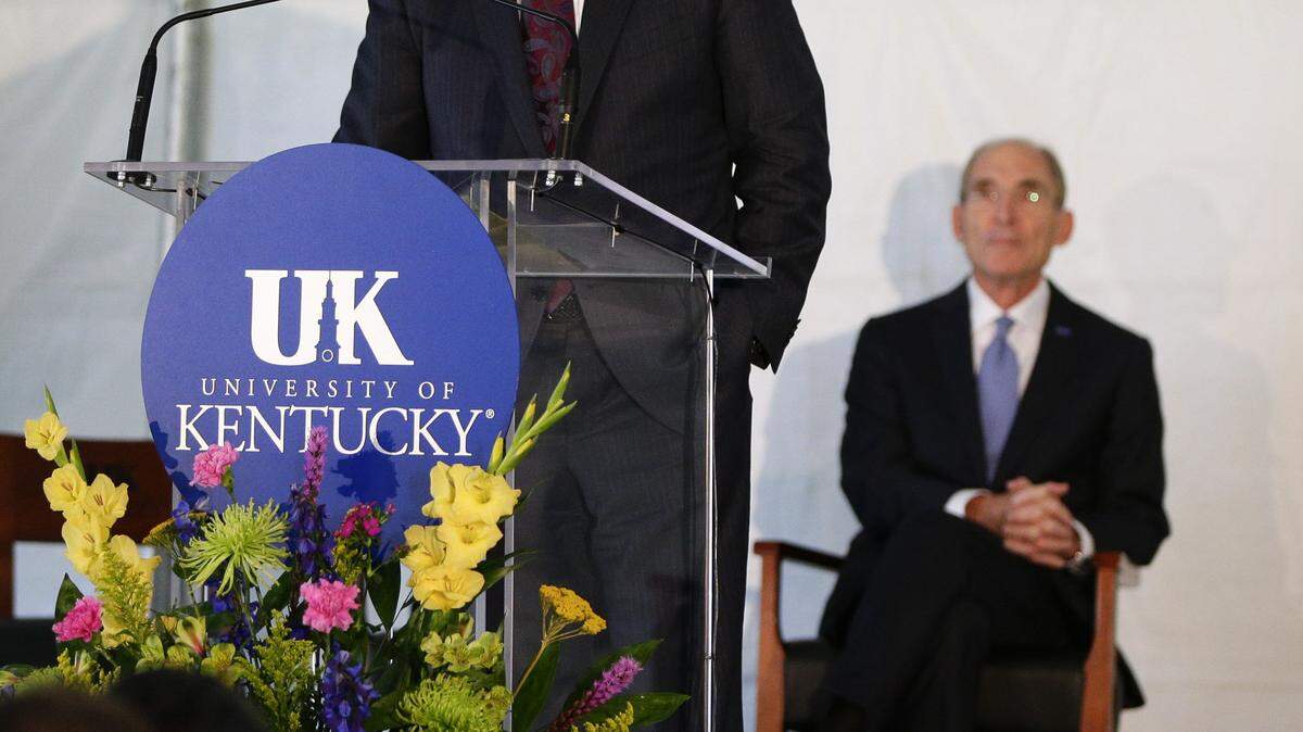 Although Tom Lewis has spent the majority of his life outside Kentucky, he made it clear that it remains close to his heart. He has set up other scholarships in addition to the $23 million gift.