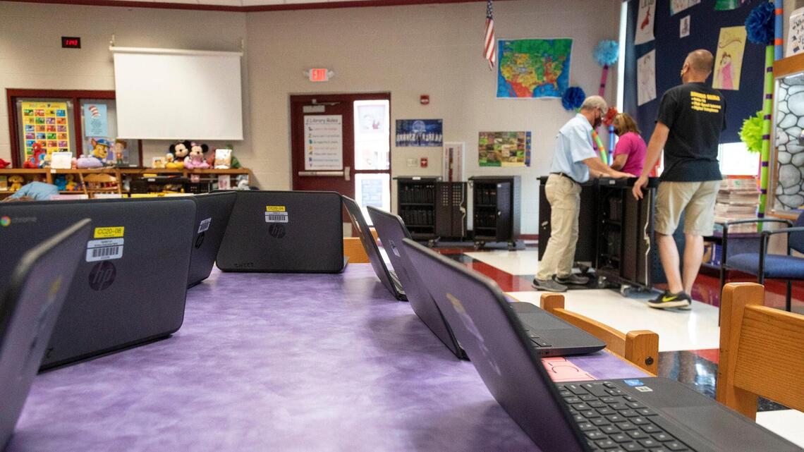 KY school district delays first day of virtual classes after computers don’t arrive