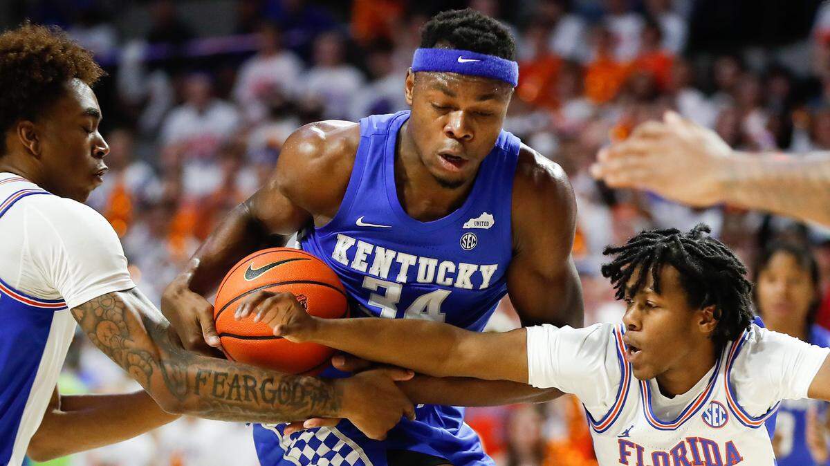 SEC basketball final: Kentucky 71, Florida 63